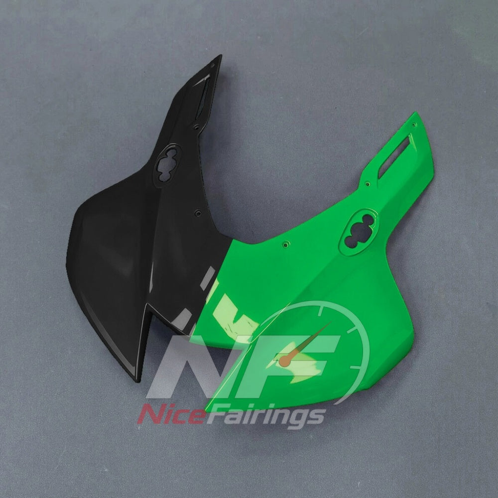 For Honda CBR1000RR-R SP 2024-2026 Green Black Motorcycle Fairing Kit with Aftermarket Body Panels | NiceFairings - front angle image