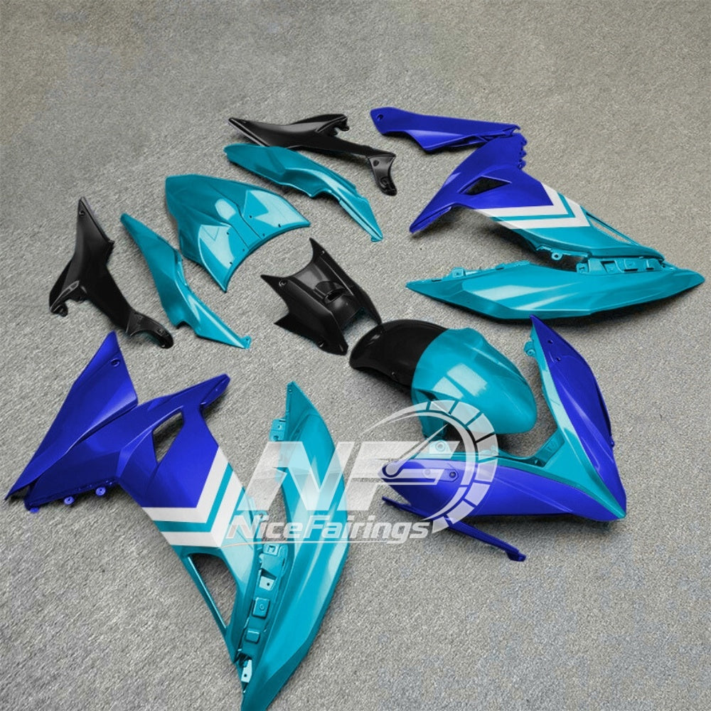 KAWASAKI Ninja 650 ER-6F Full Fairing Kit Style 45 | NiceFairings - front angle image