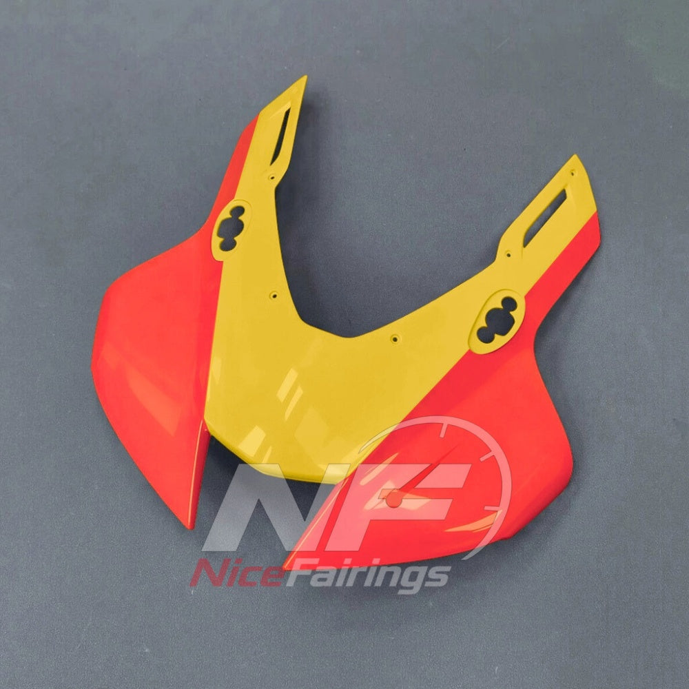 For Honda CBR1000RR-R SP 2024-2026 Red Black Sportbike Fairing Set with Custom Painted Plastics | NiceFairings - front angle image