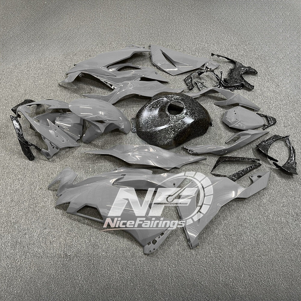 For Kawasaki ZX6R 636 2019-2023 ABS Fairing Kit Street Bodywork Premium Edition | NiceFairings - front angle image