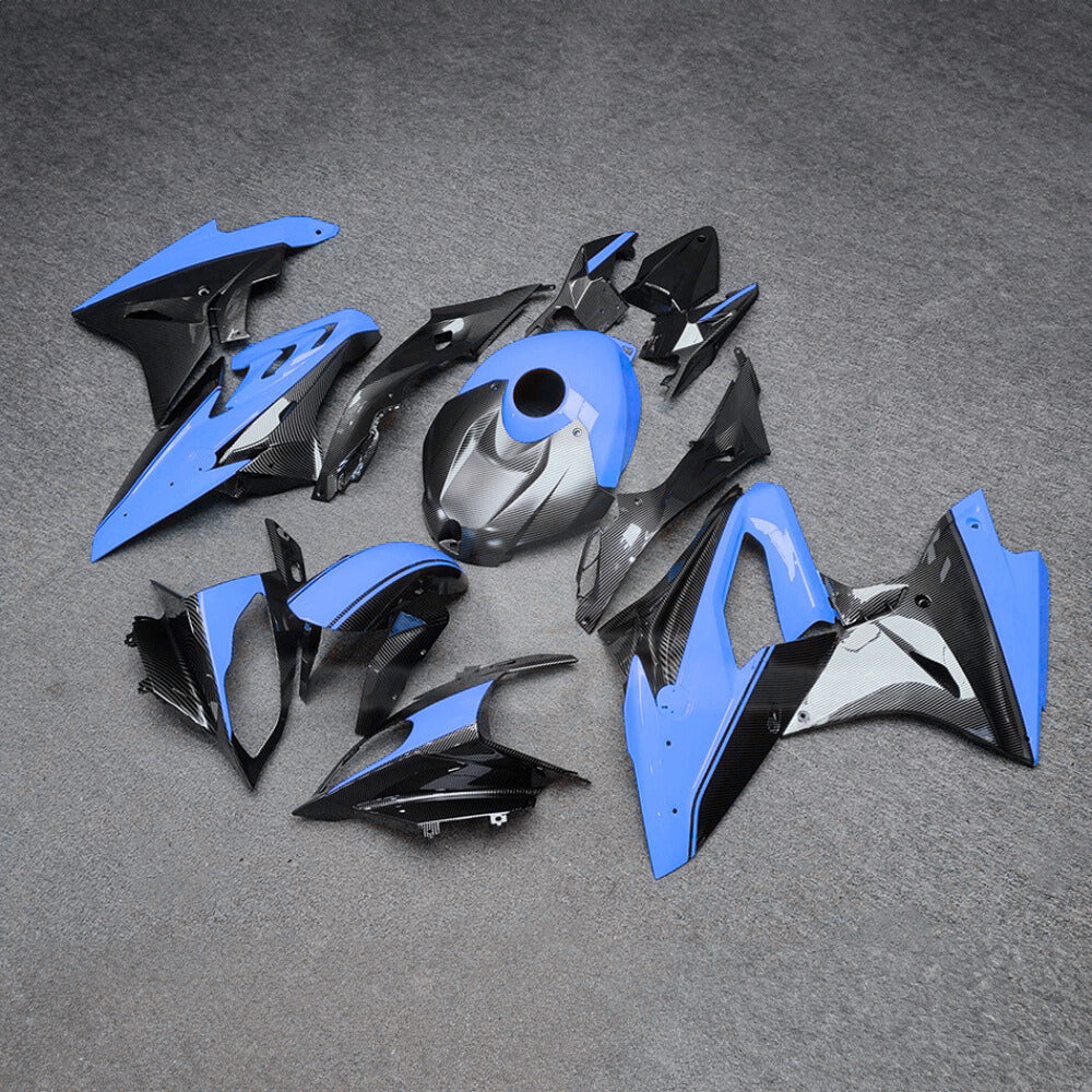 For BMW S1000RR 2017-2018 Track Edition Performance Edition Full Fairing Kit, Painted ABS Motorcycle Plastics | NiceFairings - front angle image