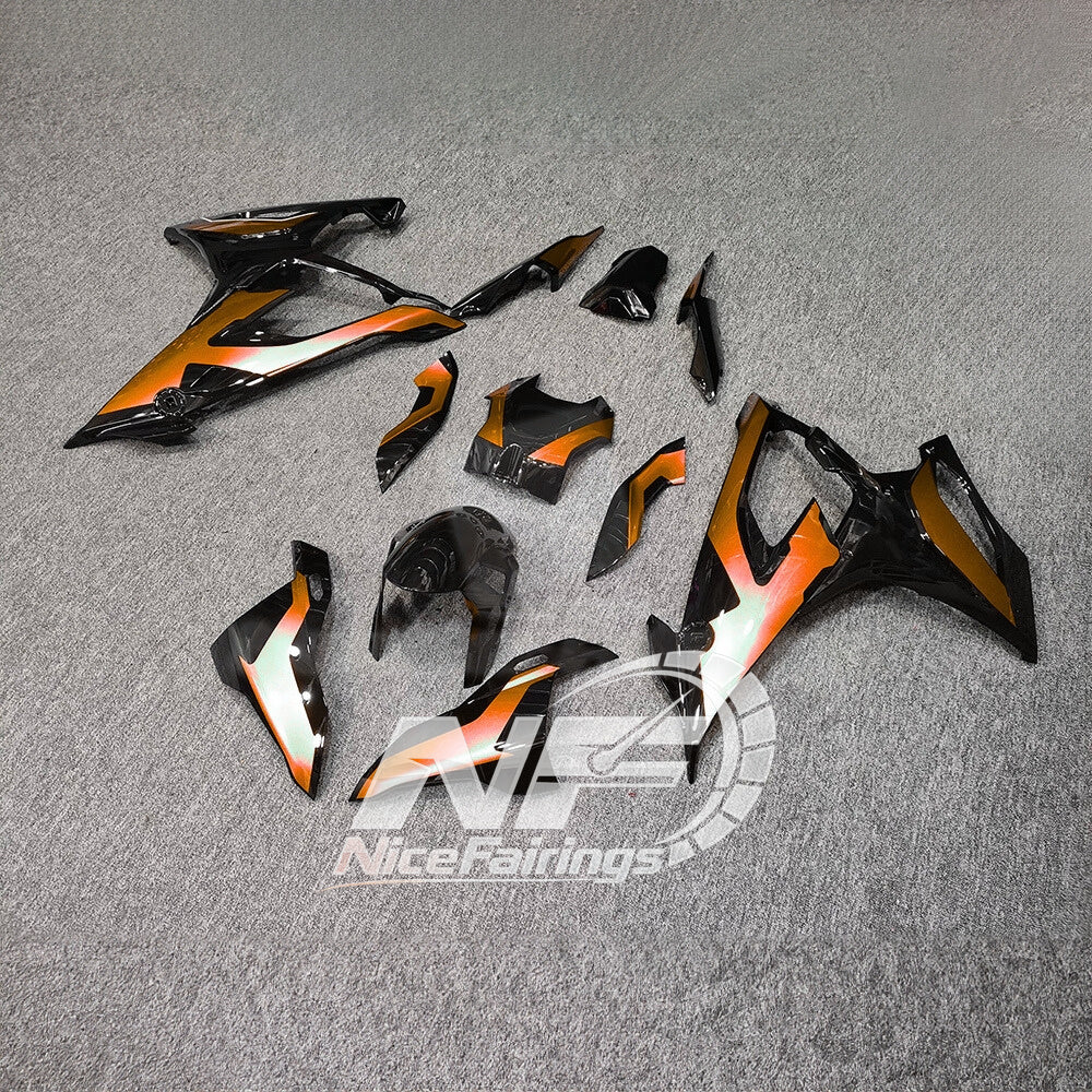 For BMW S1000RR 2019-2022 Pearl White Custom Painted ABS Body Kit For Street Or Track | NiceFairings - front angle image
