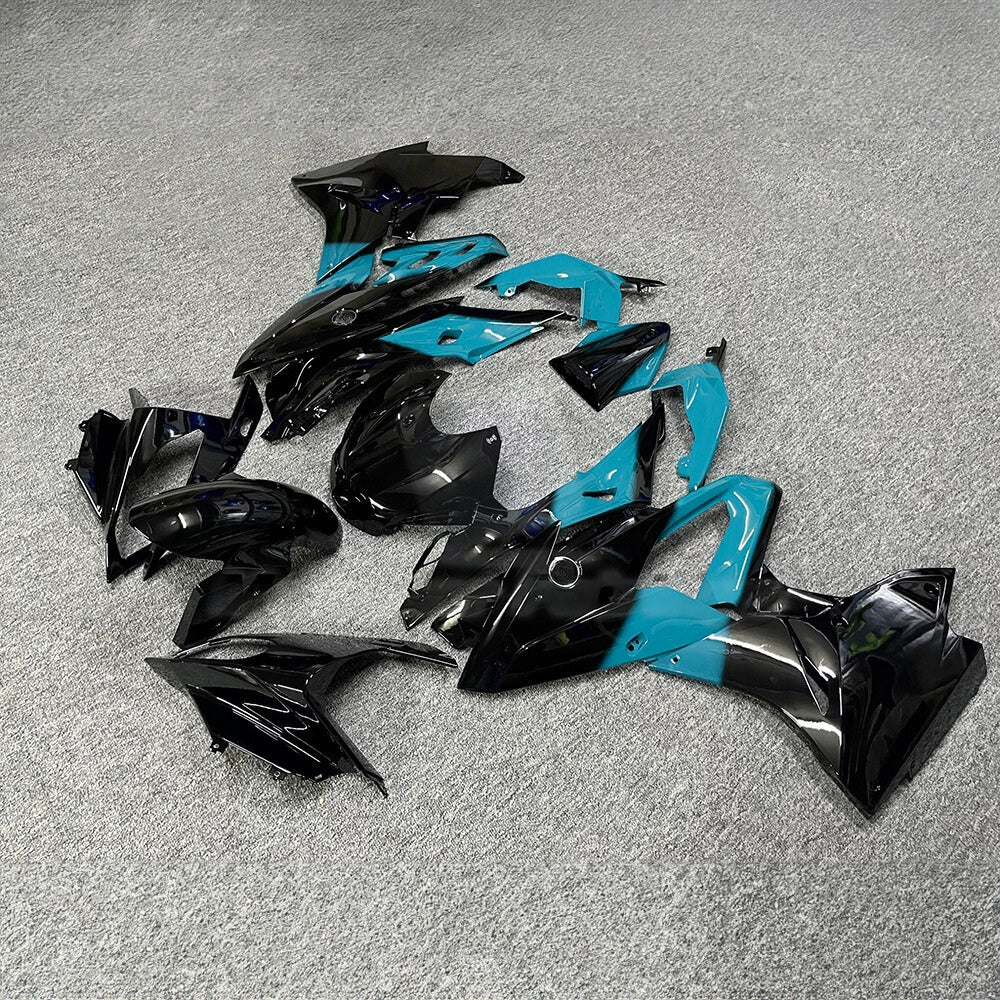 For BMW S1000RR 2017-2018 Track Edition Standard No Tank Cover Motorcycle Fairing Kit, Aftermarket ABS Body Panels | NiceFairings - front angle image