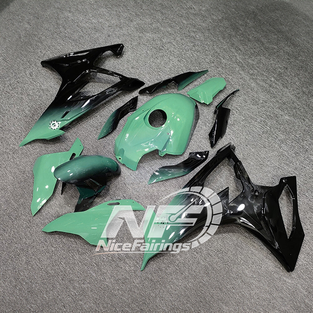 For BMW S1000RR 2019-2022 Red Black Premium Edition Custom Painted ABS Body Kit For Street Or Track | NiceFairings - front angle image