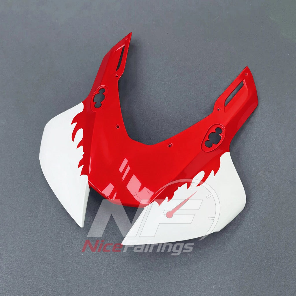 For Honda CBR1000RR-R 2024-2026 Red Black Painted ABS Fairings with Complete Replacement Bodywork | NiceFairings - front angle image