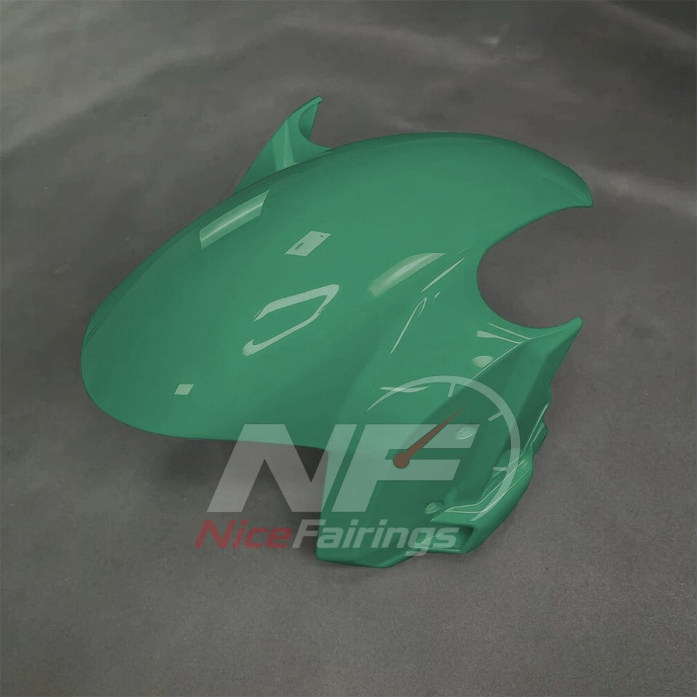 For BMW S1000RR 2025-2026 Green Black Motorcycle Fairing Kit with Aftermarket Body Panels | NiceFairings - front angle image