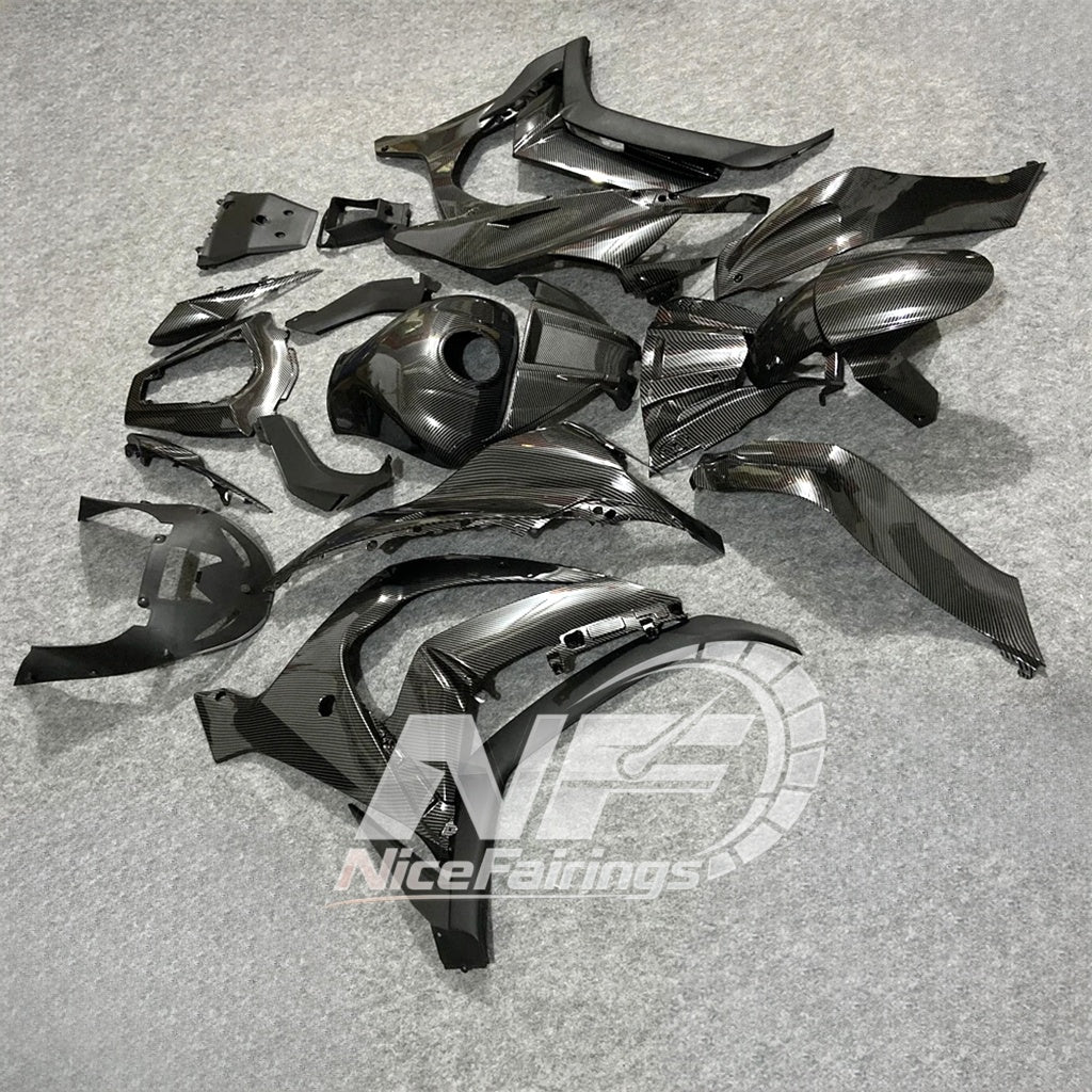 For KAWASAKI Ninja ZX10R 2011-2015 Custom Painted ABS Fairing Kit | NiceFairings - front angle image