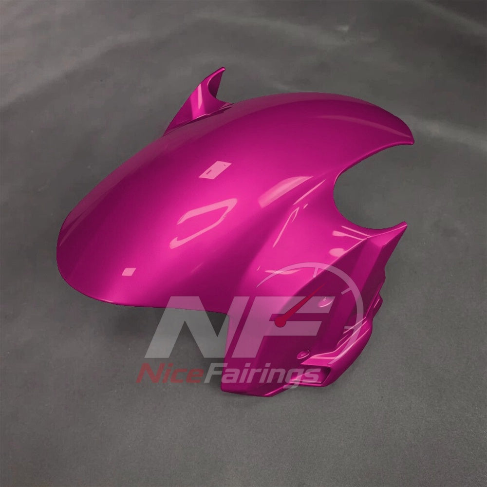For BMW S1000RR 2025-2026 Pink Black ABS Fairing Kit with Painted Bodywork and Replacement Panels | NiceFairings - front angle image