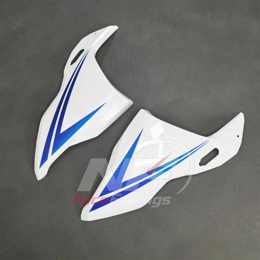 For BMW S1000RR 2025-2026 Blue Black ABS Fairing Kit with Painted Bodywork and Replacement Panels | NiceFairings - front angle image