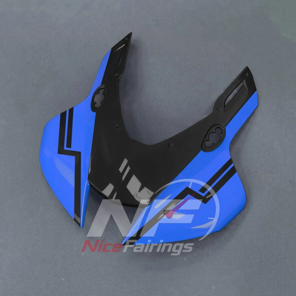 For Honda CBR1000RR-R 2024-2026 Blue Black ABS Body Kit with Street and Track Fairing Panels | NiceFairings - front angle image