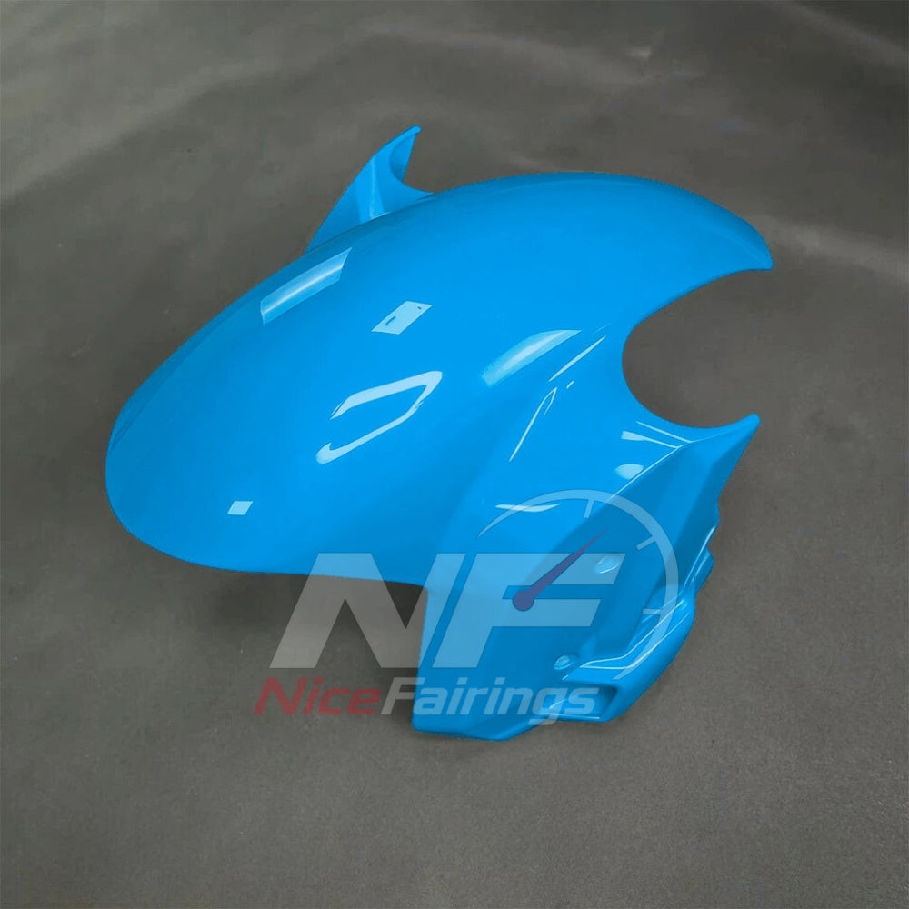 For BMW S1000RR 2025-2026 Blue Black ABS Fairing Kit with Painted Bodywork and Replacement Panels | NiceFairings - front angle image