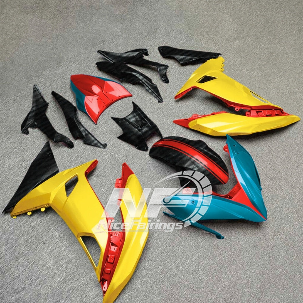 KAWASAKI Ninja 650 Custom Body Panels Style 15 | NiceFairings - front angle image