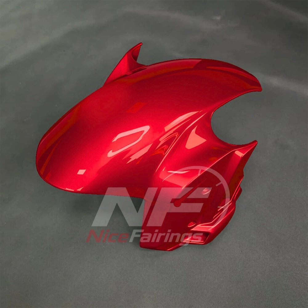 For BMW S1000RR 2025-2026 Red Black ABS Fairing Kit with Painted Bodywork and Replacement Panels | NiceFairings - front angle image