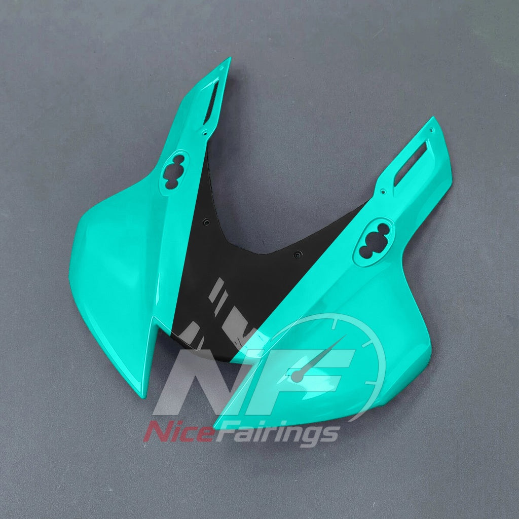 For Honda CBR1000RR-R 2024-2026 Teal Black Painted ABS Fairings with Complete Replacement Bodywork | NiceFairings - front angle image