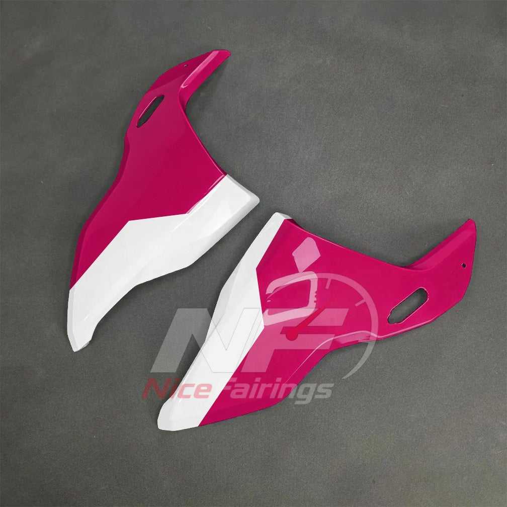 For BMW S1000RR 2025-2026 Purple Black Custom Fairings with ABS Sportbike Plastics and Full Body Kit | NiceFairings - front angle image