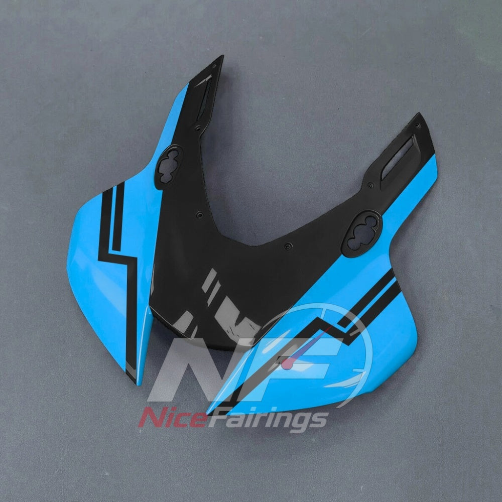For Honda CBR1000RR-R 2024-2026 Blue Black Painted ABS Fairings with Complete Replacement Bodywork | NiceFairings - front angle image