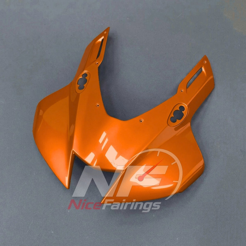 For Honda CBR1000RR-R SP 2024-2026 Orange Black ABS Fairing Kit with Painted Bodywork and Replacement Panels | NiceFairings - front angle image