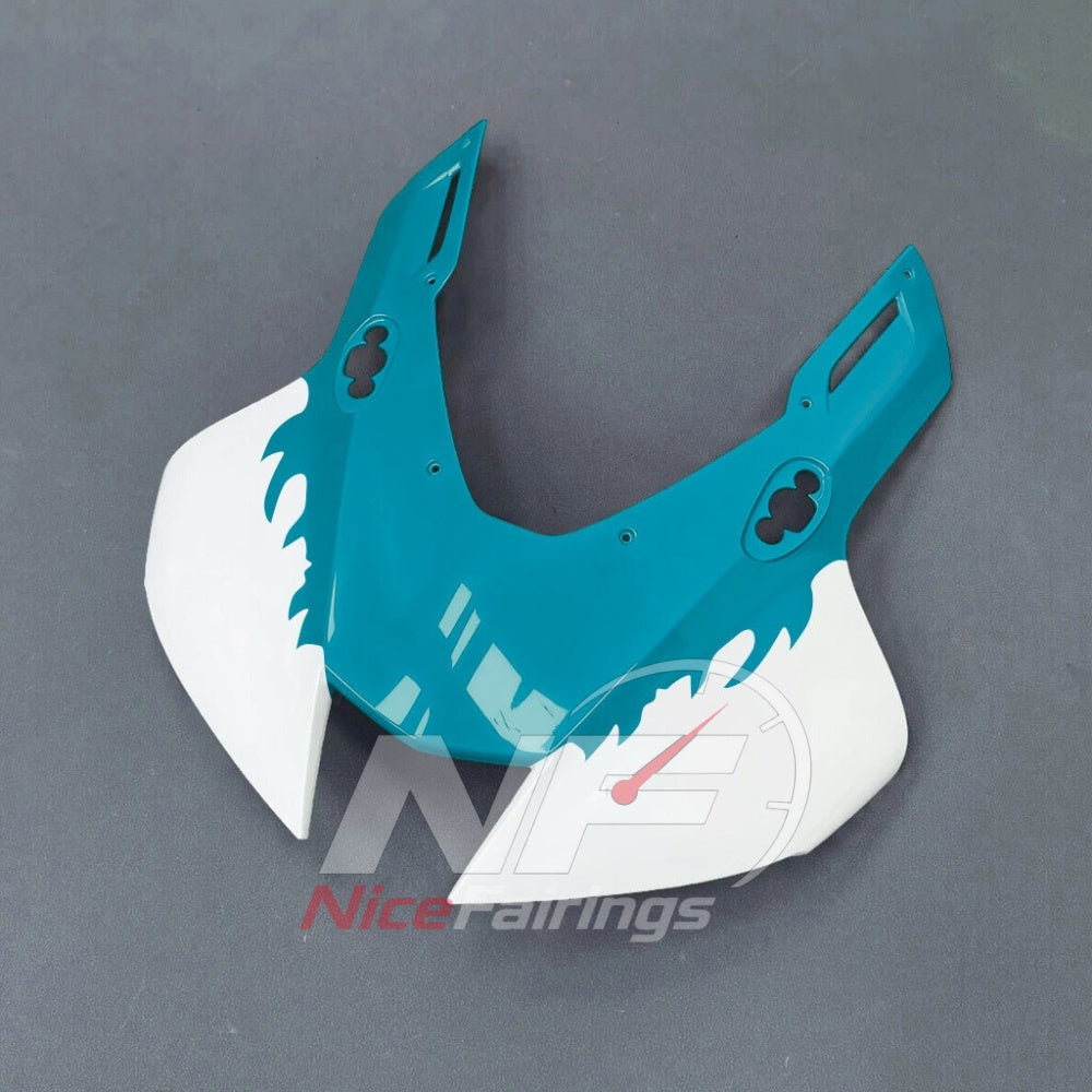 For Honda CBR1000RR-R SP 2024-2026 Teal Black ABS Fairing Kit with Painted Bodywork and Replacement Panels | NiceFairings - front angle image