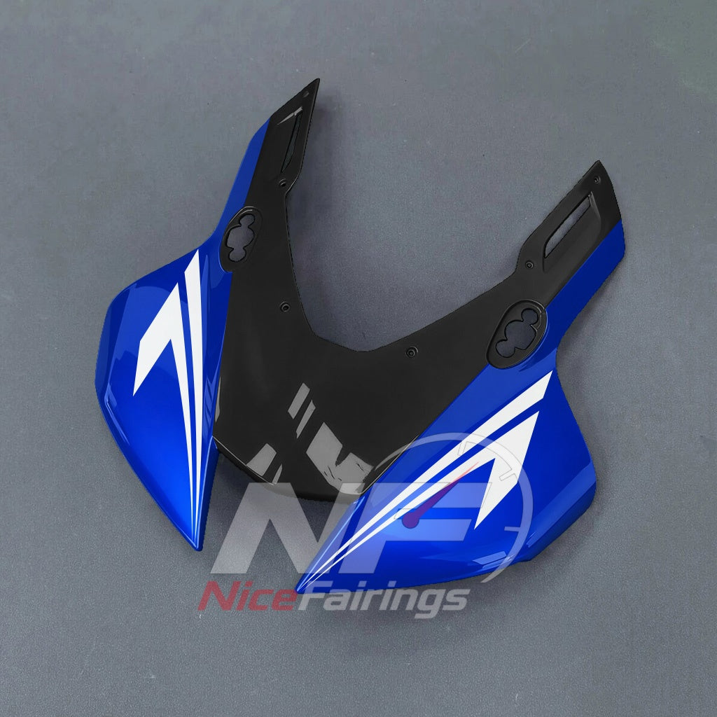 For Honda CBR1000RR-R 2024-2026 Blue Black Painted ABS Fairings with Complete Replacement Bodywork | NiceFairings - front angle image
