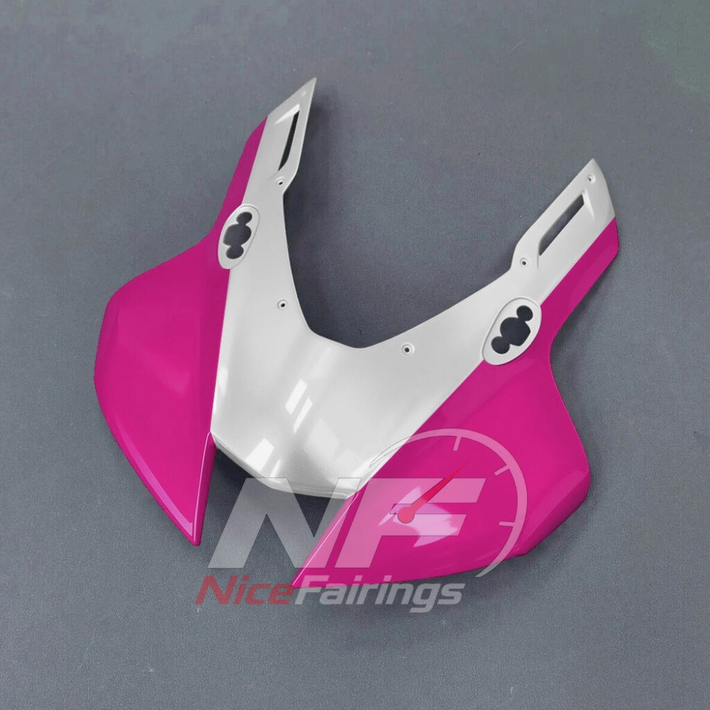 For Honda CBR1000RR-R 2024-2026 Pink Black ABS Body Kit with Street and Track Fairing Panels | NiceFairings - front angle image