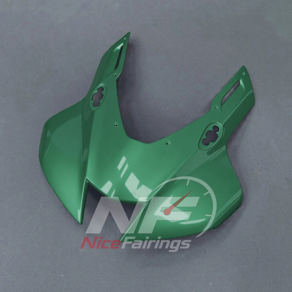 For Honda CBR1000RR-R 2024-2026 Green Black ABS Body Kit with Street and Track Fairing Panels | NiceFairings - front angle image