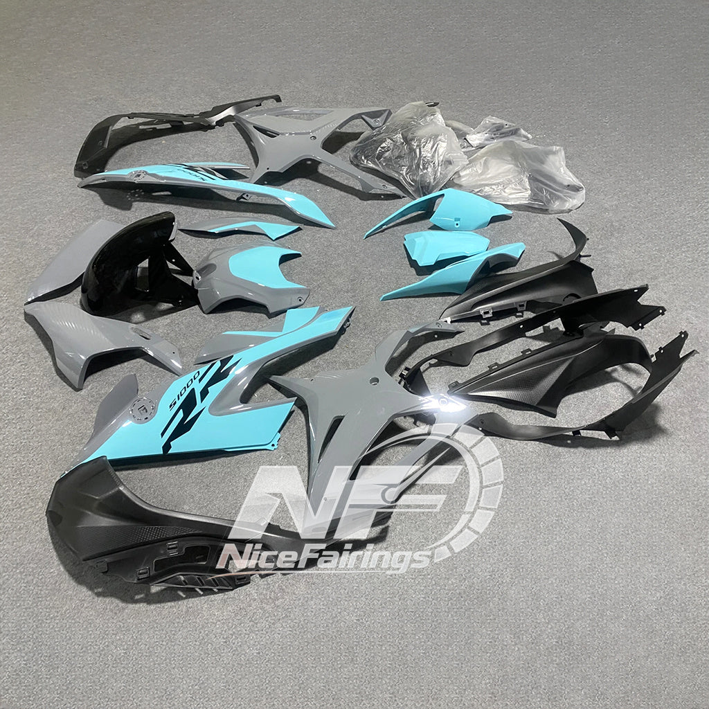 For BMW S1000RR 2019-2022 Race Replica Custom Painted ABS Body Kit For Street Or Track | NiceFairings - front angle image