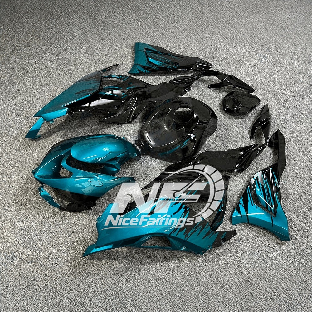 For Kawasaki ZX-6R 636 2024-2025 Replacement Fairing Set Pearl White Premium Edition | NiceFairings - front angle image