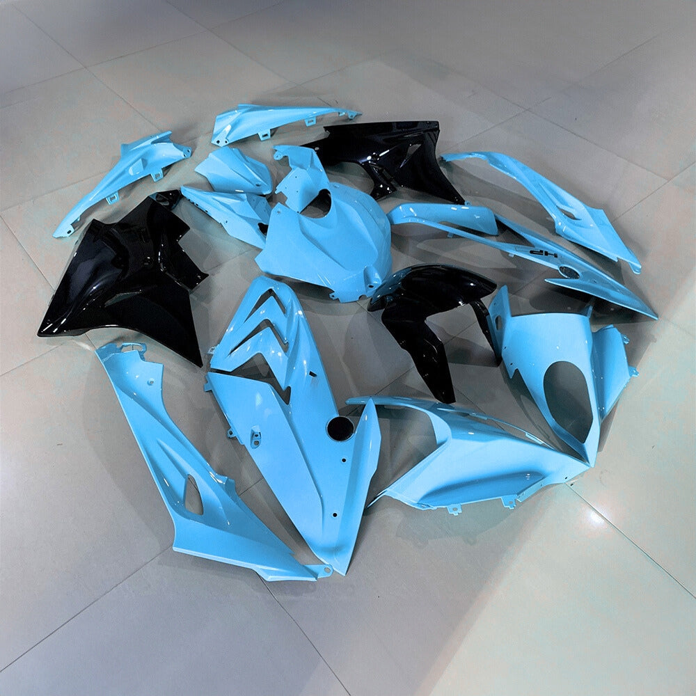 For BMW S1000RR 2017-2018 Full Body Kit Standard No Tank Cover Custom Fairings, ABS Replacement Plastics Full Body Kit | NiceFairings - side angle image