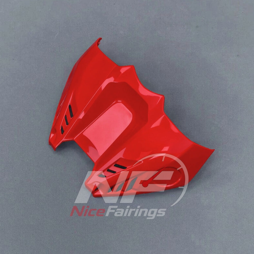 For Honda CBR1000RR-R 2024-2026 Red Black Custom Fairings with ABS Sportbike Plastics and Full Body Kit | NiceFairings - side angle image