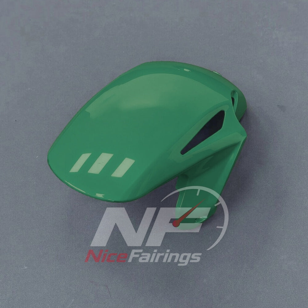 For Honda CBR1000RR-R 2024-2026 Green Black ABS Body Kit with Street and Track Fairing Panels | NiceFairings - side angle image
