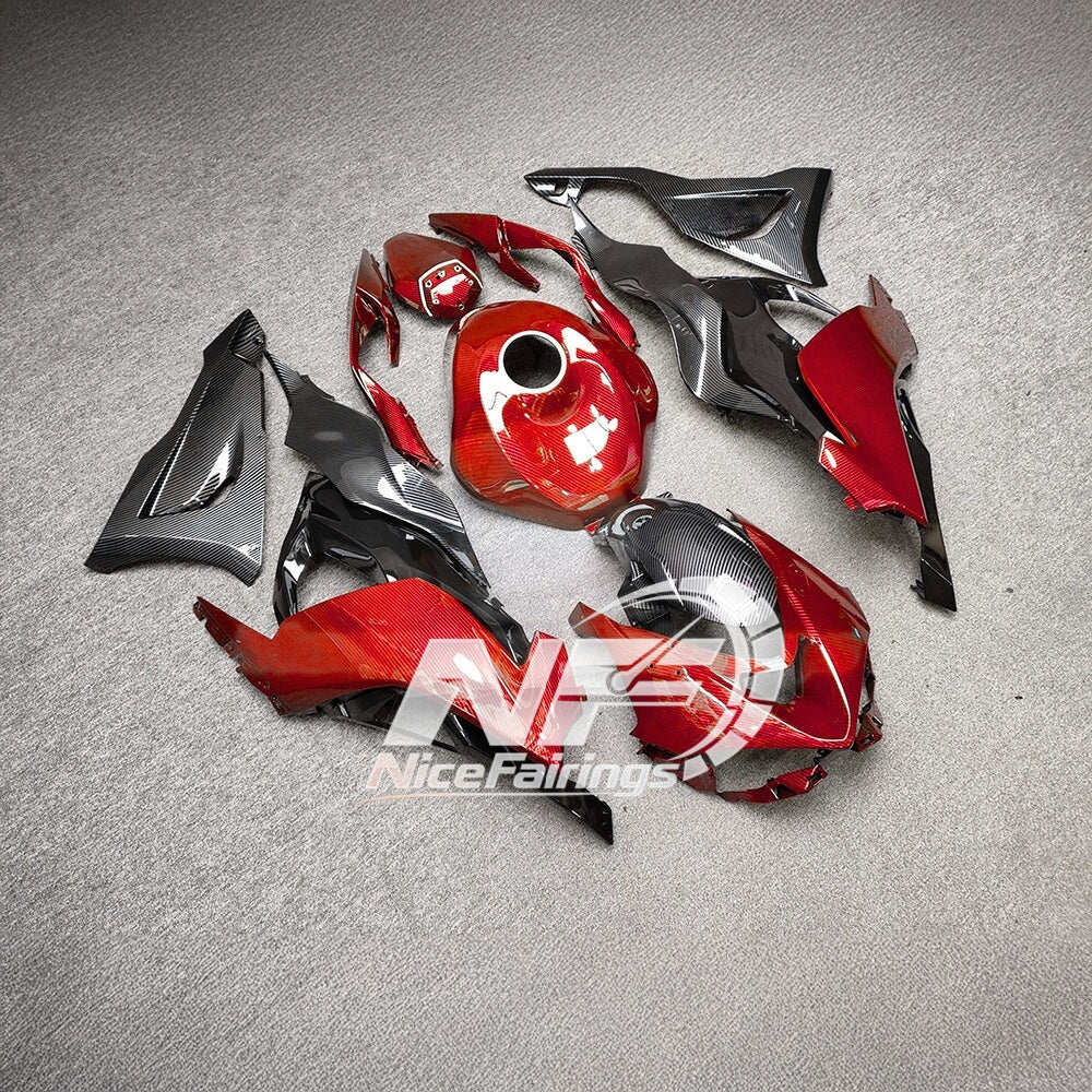 For Kawasaki ZX6R 636 2024-2025 ABS Fairing Kit Street Bodywork Signature Edition | NiceFairings - side angle image