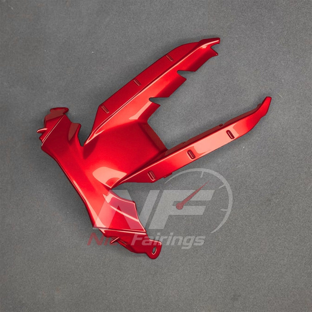 For BMW S1000RR 2025-2026 Red Black ABS Body Kit with Street and Track Fairing Panels | NiceFairings - side angle image