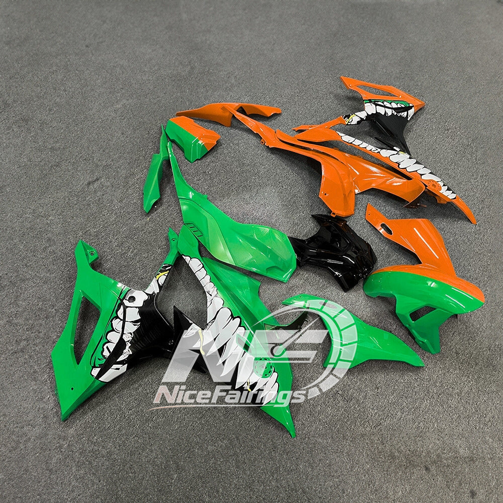 For BMW S1000RR 2019-2022 Track Edition Tank Cover ABS Fairing Kit, Custom Painted Motorcycle Bodywork | NiceFairings - side angle image