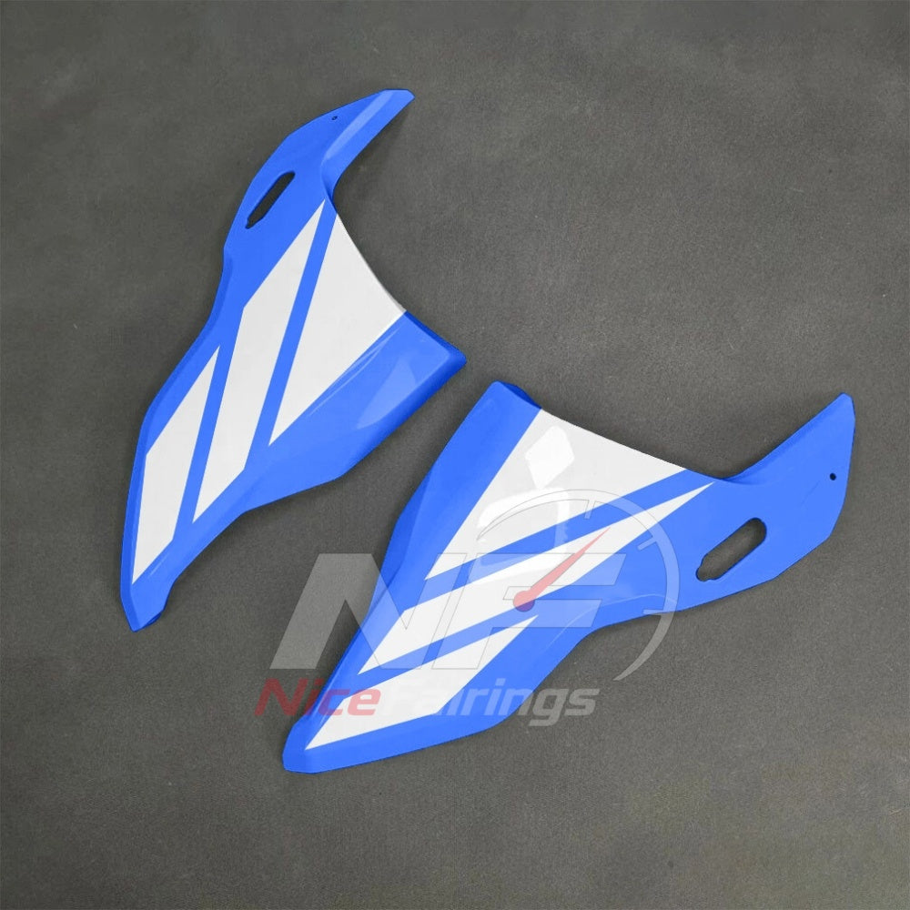 For BMW S1000RR 2025-2026 Blue Black ABS Body Kit with Street and Track Fairing Panels | NiceFairings - side angle image