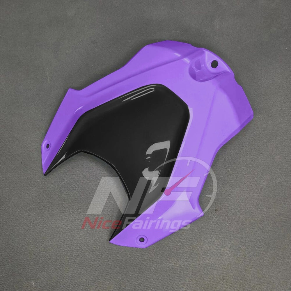 For BMW S1000RR 2025-2026 Purple Black ABS Fairing Kit with Painted Bodywork and Replacement Panels | NiceFairings - side angle image