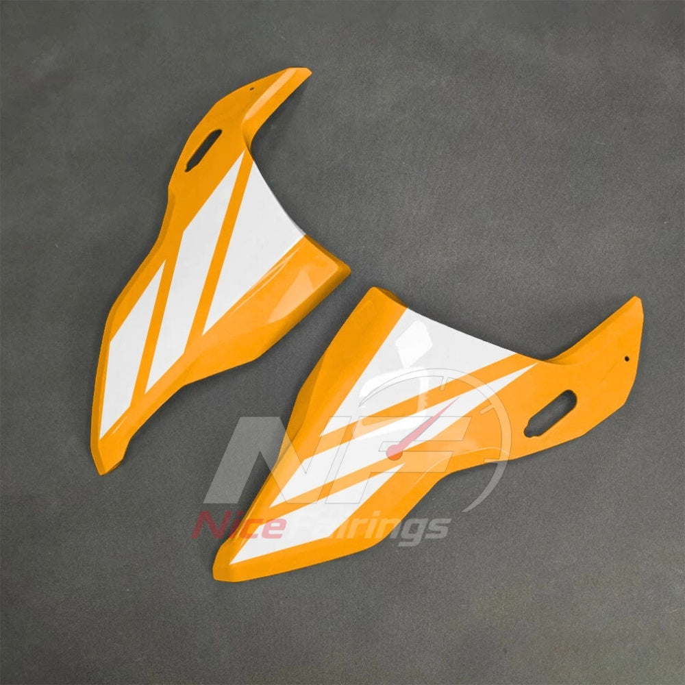 For BMW S1000RR 2025-2026 Yellow Black ABS Fairing Kit with Painted Bodywork and Replacement Panels | NiceFairings - side angle image