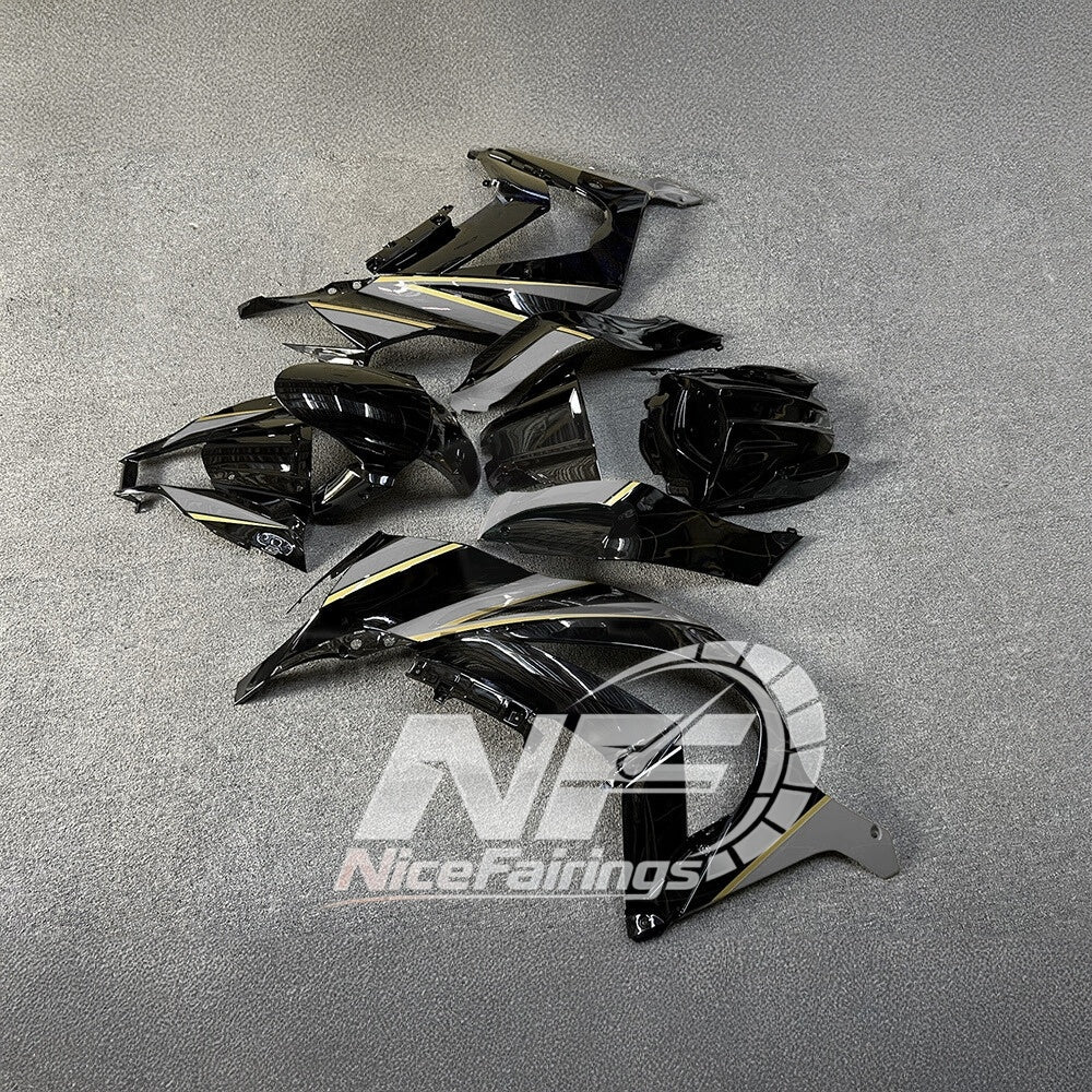 For KAWASAKI Ninja ZX10R 2011-2015 Complete Fairing Set | NiceFairings - side angle image
