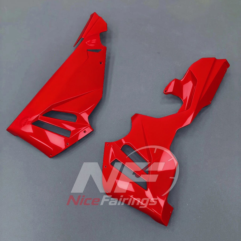 For Honda CBR1000RR-R SP 2024-2026 Red Black Motorcycle Fairing Kit with Aftermarket Body Panels | NiceFairings - side angle image