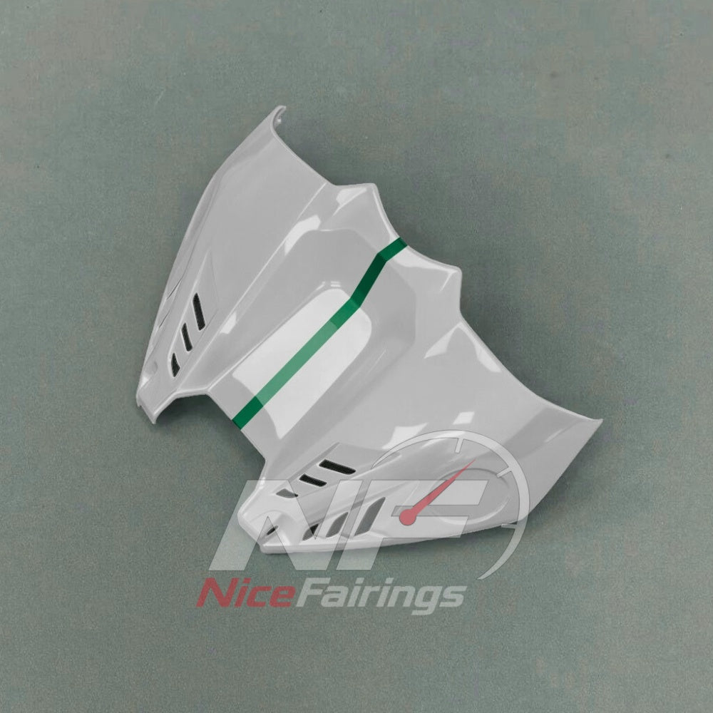 For Honda CBR1000RR-R SP 2024-2026 Green Black Sportbike Fairing Set with Custom Painted Plastics | NiceFairings - side angle image