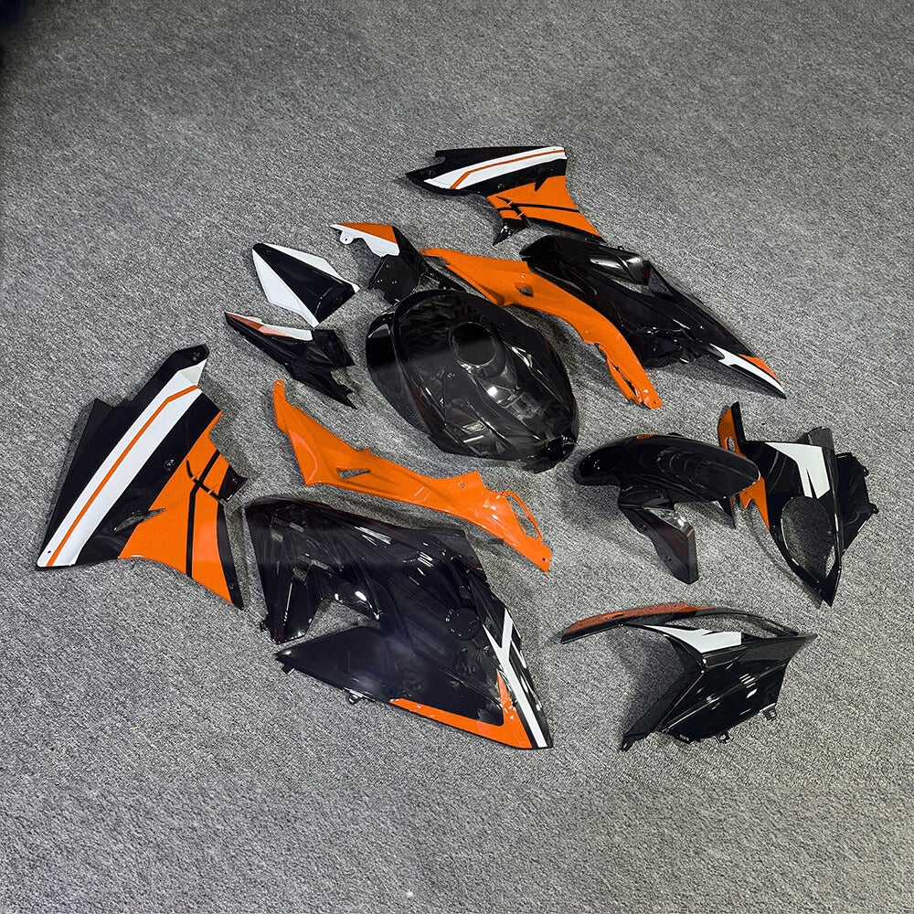 For BMW S1000RR 2017-2018 Track Edition Tank Cover Edition Full Fairing Kit, Painted ABS Motorcycle Plastics | NiceFairings - side angle image
