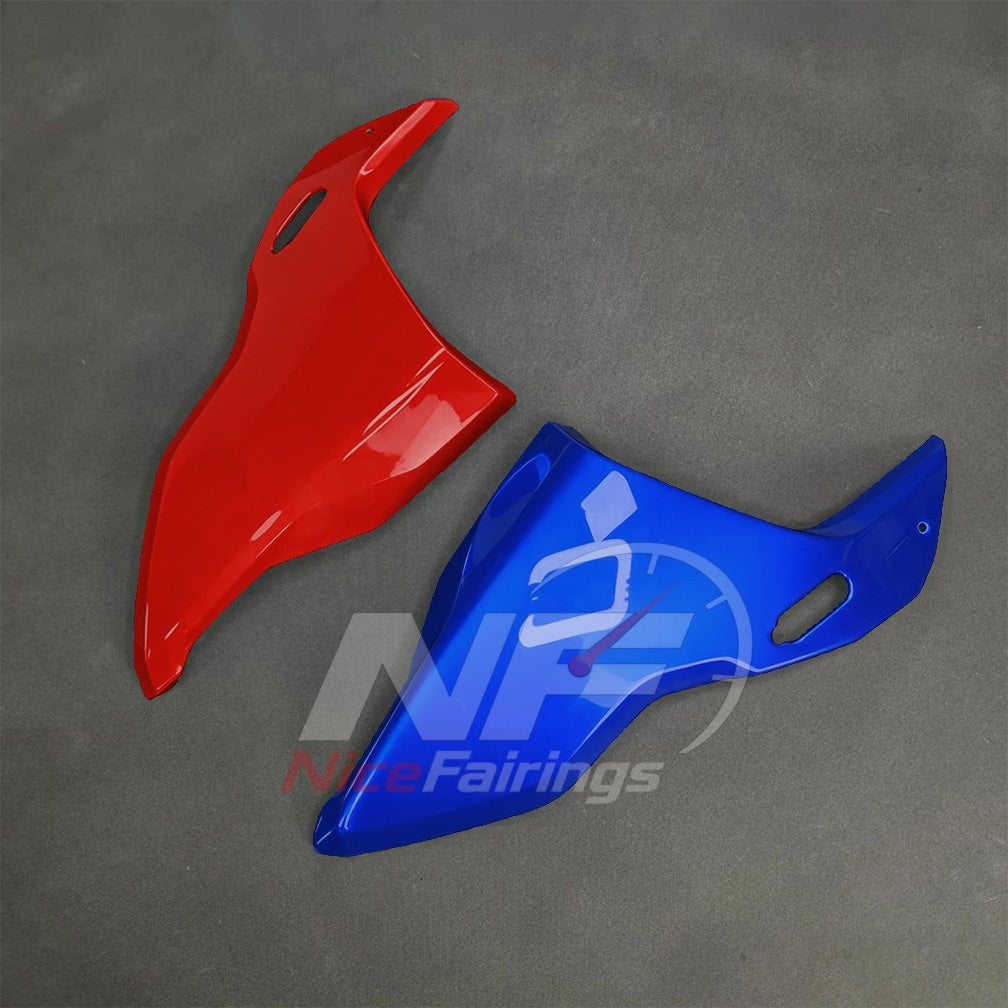For BMW S1000RR 2025-2026 Red Black Painted ABS Fairings with Complete Replacement Bodywork | NiceFairings - side angle image