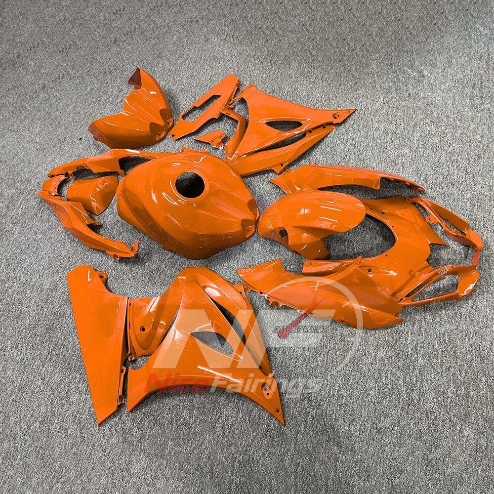 For Suzuki GSXR1000 K17 2017-2026 Motorcycle Fairing Kit Orange Body Panels | NiceFairings - side angle image