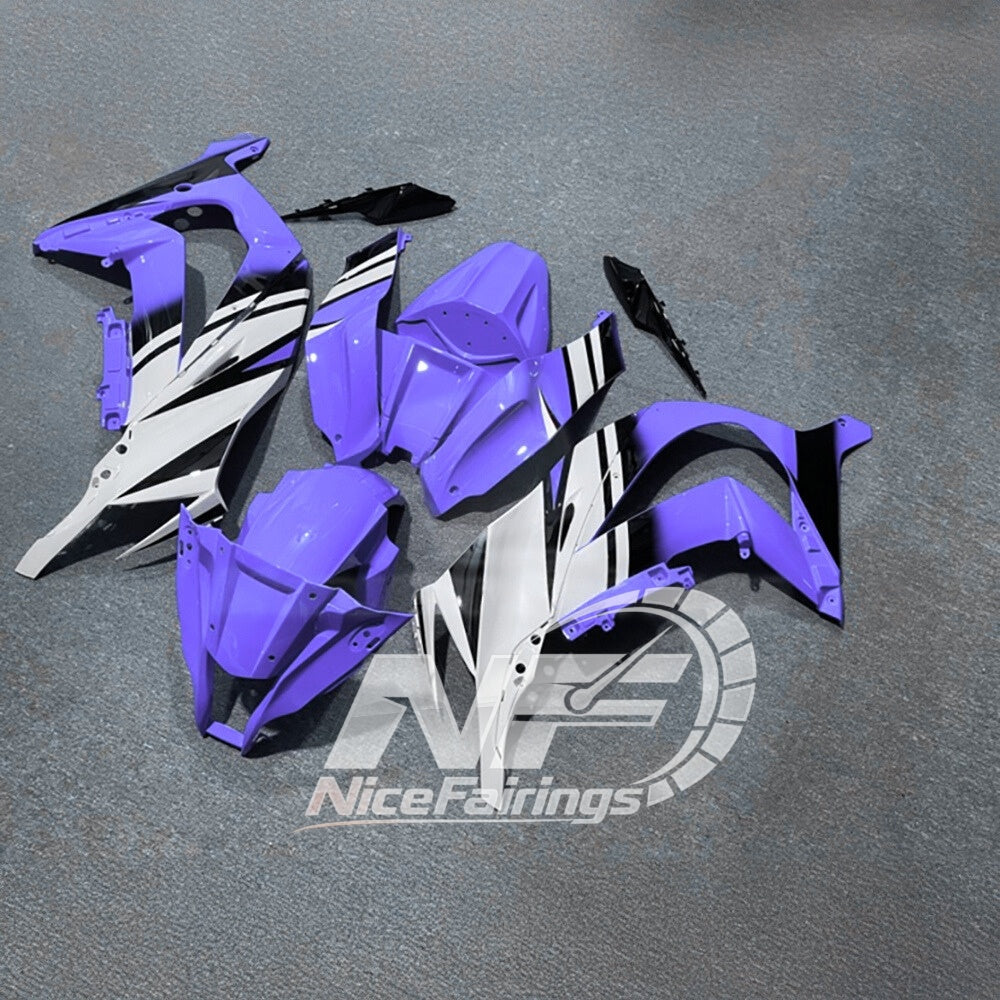 For KAWASAKI Ninja ZX10R 2011-2015 Replacement Fairing Kit | NiceFairings - side angle image