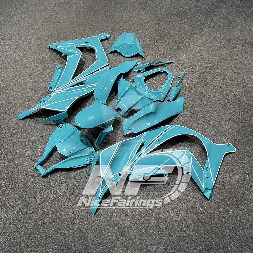 For Ninja ZX10R 2011-2015 Aftermarket Fairing Body Kit | NiceFairings - side angle image