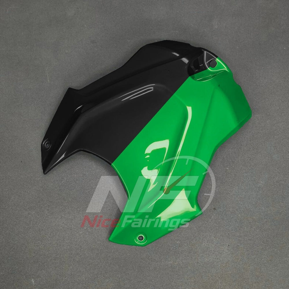 For BMW S1000RR 2025-2026 Green Black Motorcycle Fairing Kit with Aftermarket Body Panels | NiceFairings - side angle image