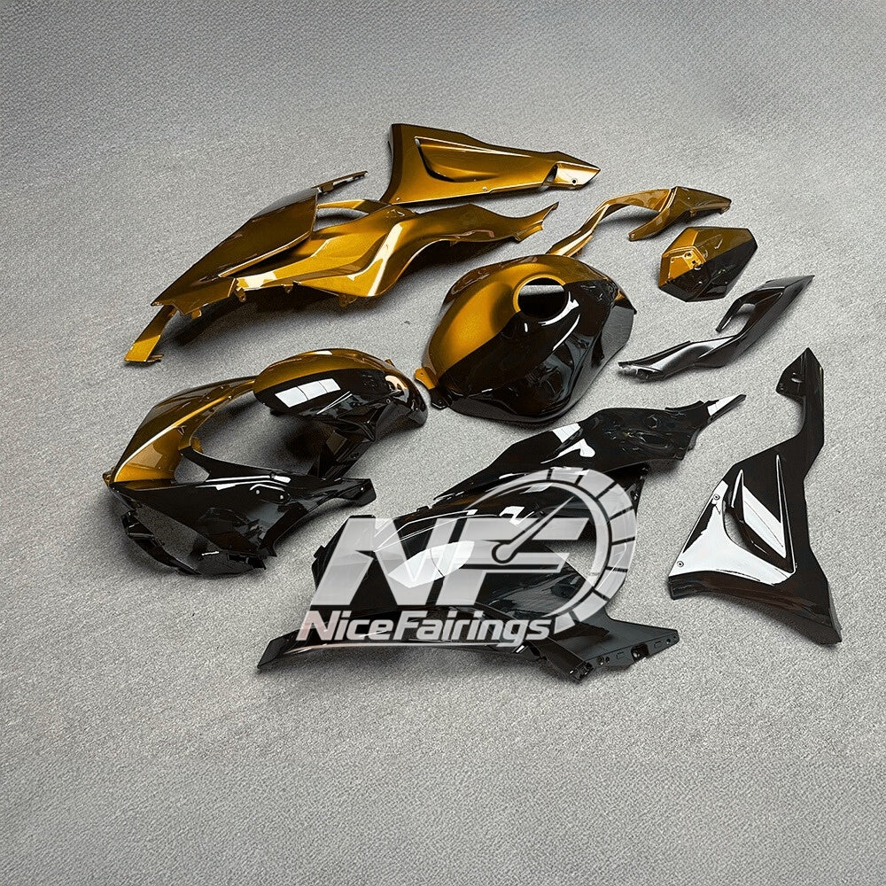 For Kawasaki Ninja ZX-6R 636 2024-2025 Custom Fairings Full Body Kit Tank Cover | NiceFairings - side angle image