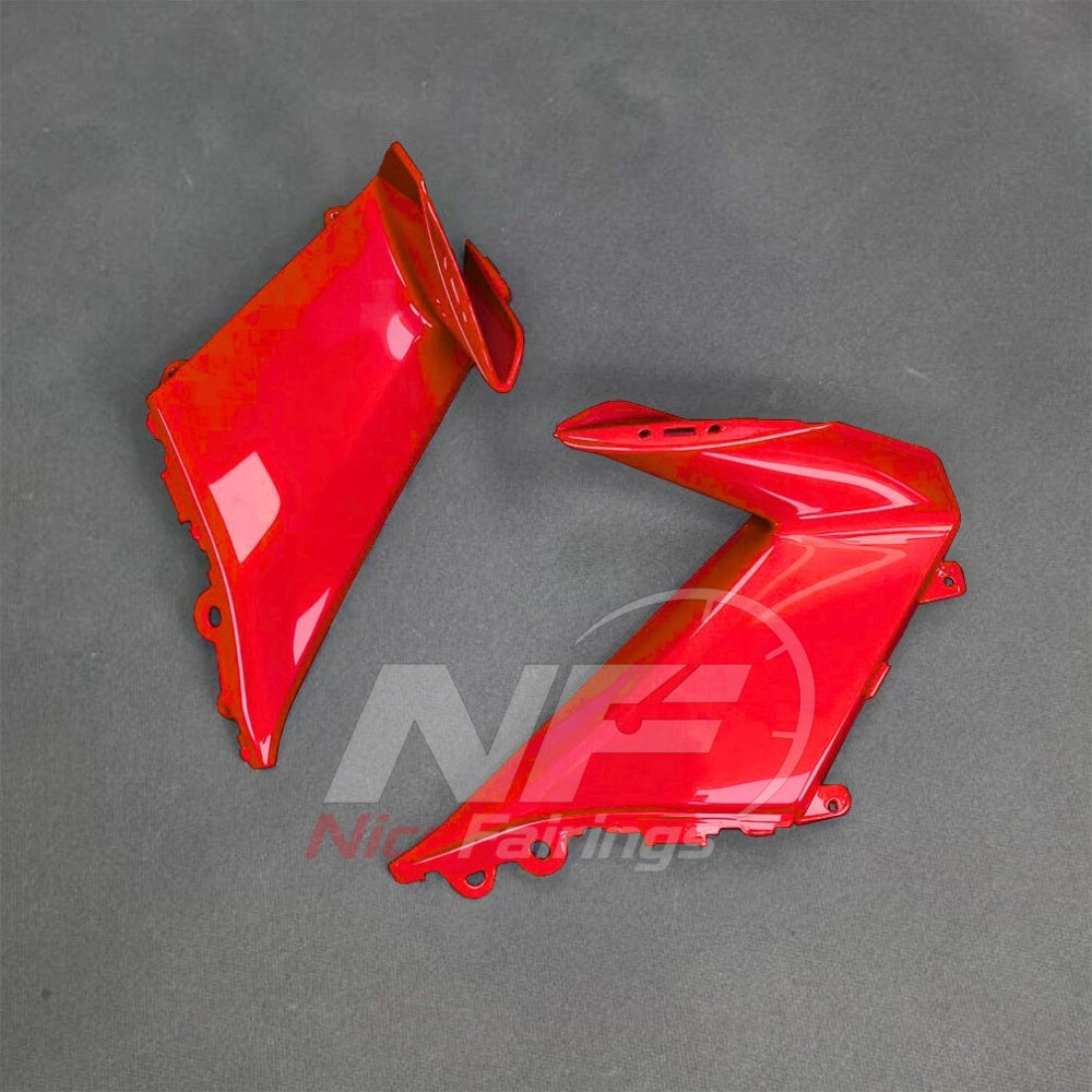 For BMW S1000RR 2025-2026 Red Black Painted ABS Fairings with Complete Replacement Bodywork | NiceFairings - side angle image