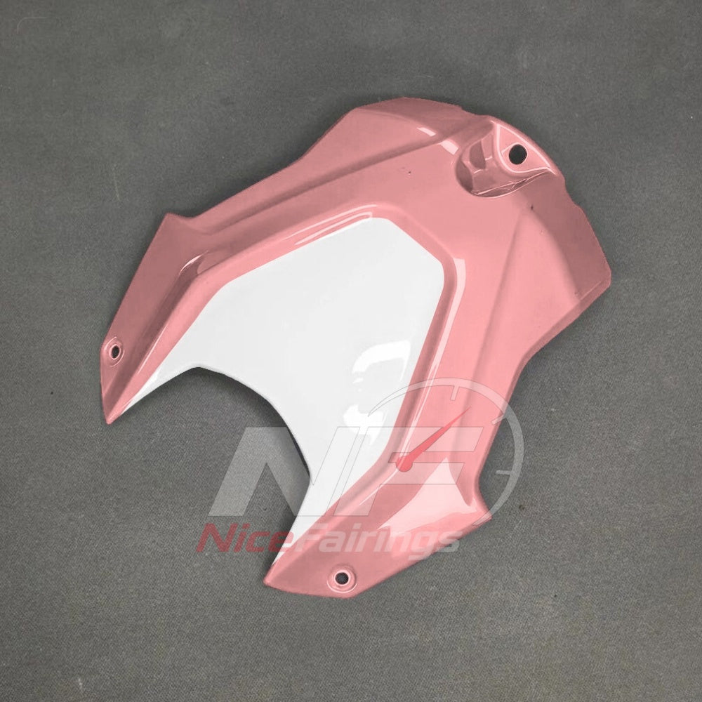 For BMW S1000RR 2025-2026 Red Black ABS Fairing Kit with Painted Bodywork and Replacement Panels | NiceFairings - side angle image