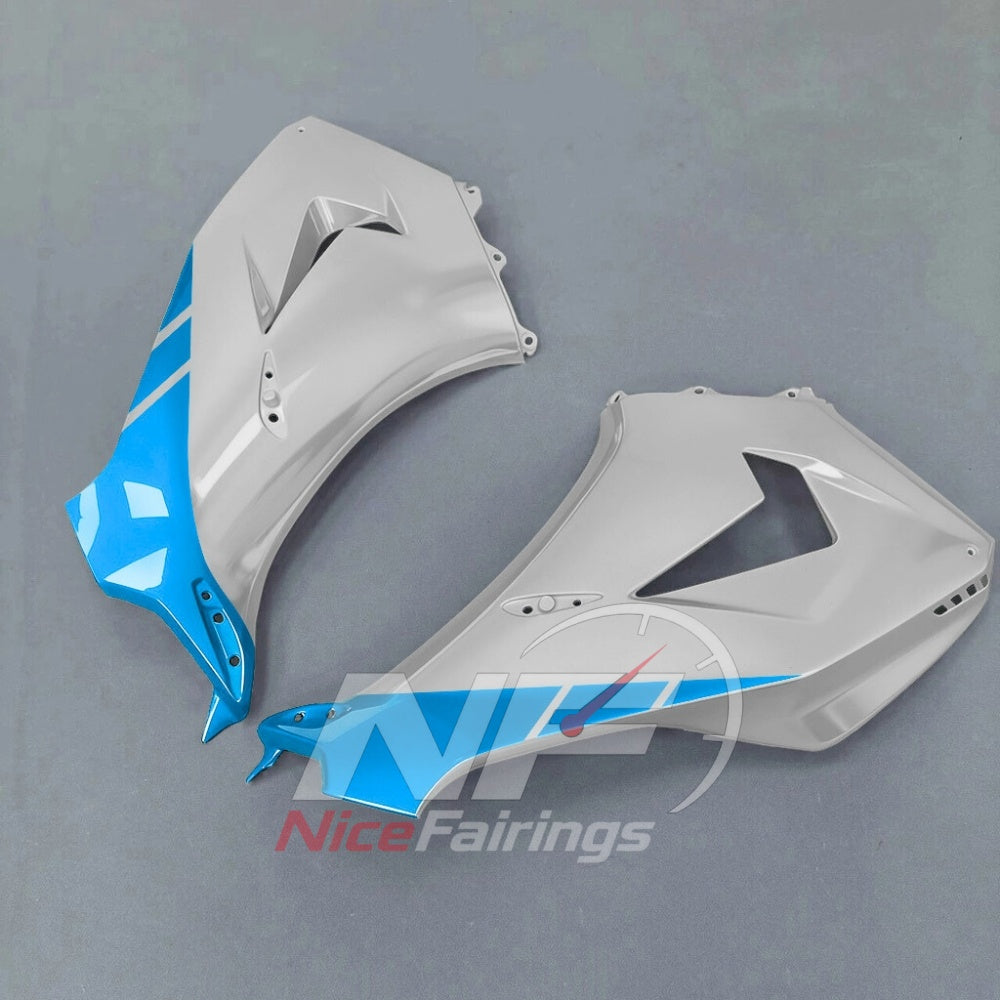 For Honda CBR1000RR-R SP 2024-2026 Blue Black ABS Fairing Kit with Painted Bodywork and Replacement Panels | NiceFairings - side angle image