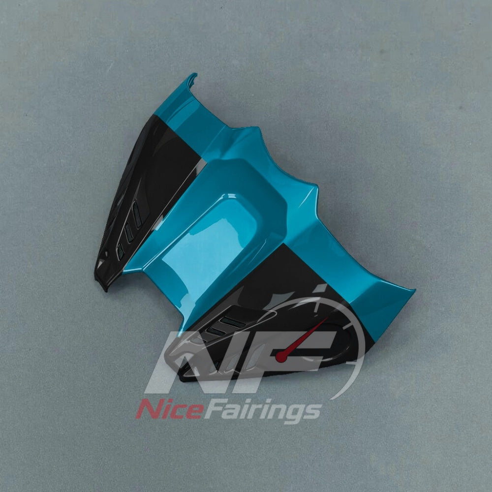 For Honda CBR1000RR-R SP 2024-2026 Teal Black Motorcycle Fairing Kit with Aftermarket Body Panels | NiceFairings - side angle image